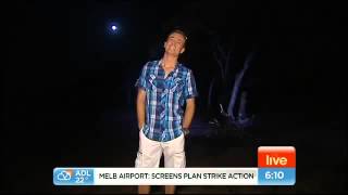 TV host Grant Denyer high on drugs