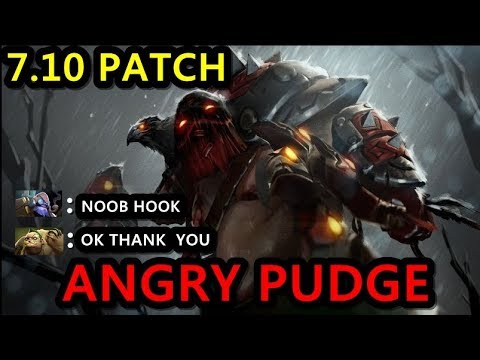 AMAZING PUDGE CRAZY HOOK PATCH 7.10 DOTA 2