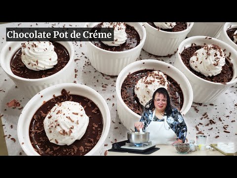 How to Make Chocolate Pot de Crème (No Baking Required)!
