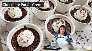 How to Make Chocolate Pot de Crème (No Baking Required)!