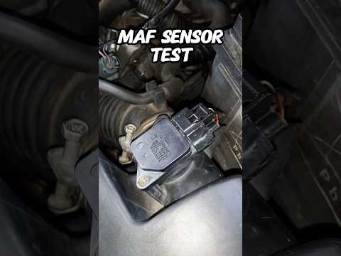 Mass Air Flow Sensor Quick Test! #maf #automobile