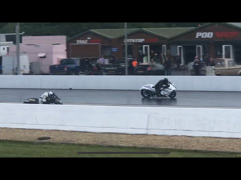 QUICKEST side by side Super Street Bike race in Europe!!