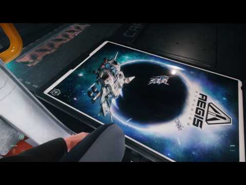 Star Citizen in hangar 2.6.3 Freelancer with something strange in it...