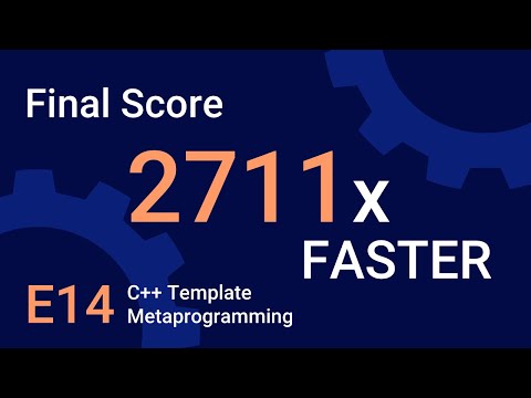 A whole new level of metaprogramming - Template Metaprogramming in C++ - E14