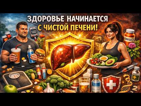 Здоровье начинается с чистой печени! Пошаговый план восстановления.