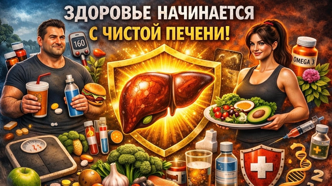 Здоровье начинается с чистой печени! Пошаговый план восстановления.