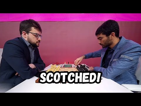 Maxime Vachier Lagrave's SCOTCH Brilliance vs D Gukesh