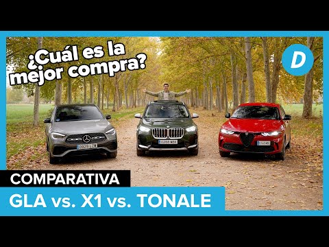 Mercedes GLA vs BMW X1 vs Alfa Romeo Tonale | Comparativa SUV premium | Diariomotor