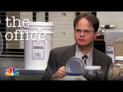 Dwight Eats Expired Stockpile