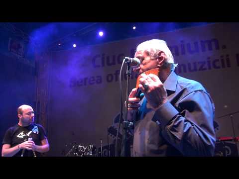 maestrul Gheorghe Zamfir invitat in concertul Bere Gratis la Septemberfest Cluj 2012
