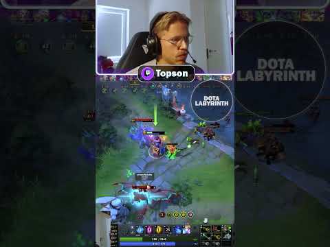 Topson's Reaction Time is Something Different in Dota 2 #dota2 #gaming #outplay