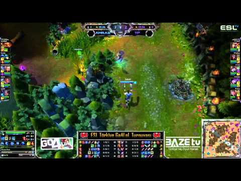 ESL Go4LoL 59. Hafta - Ahraz vs. TP (Emre"Sidiouss"Ürük ve İlker"Razorblades"Karaş)