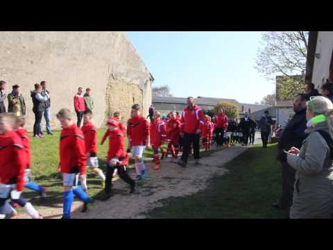 Turnier Penkun Mannschaftseinmarsch