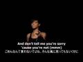 Rihanna Take A Bow PV 日本語字幕