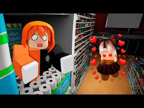 CONSTRUI una CASA SEGURA en EL SUPERMERCADO para PROTEGERME de MI NOVIA BEBÉ 😨💔🔨