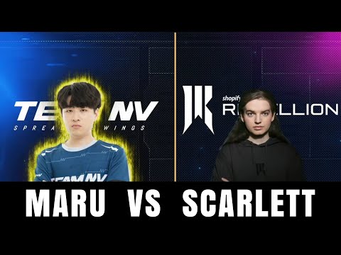 StarCraft 2 - MARU vs SCARLETT! - World Team League 2021 Winter: Regular Season
