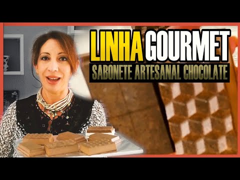 SABONETE NUTRITIVO de CHOCOLATE (PASSO A PASSO de COMO FAZER SABONETE ARTESANAL PURO CACAU)