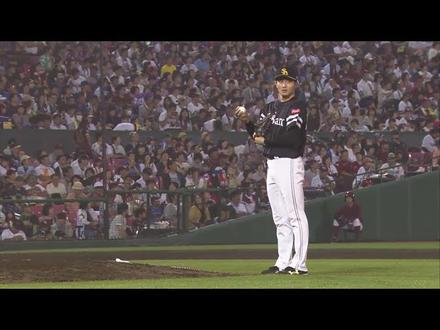 【5回裏】ホークス・高橋純 緊急登板も相手を1球で仕留める!! 2019/7/20 E-H