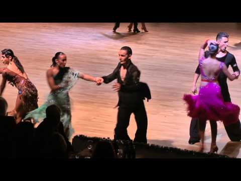 00233 Nikolay Chernov & Evgenia Florinskaya - Cha-cha-cha 1/2 Youth Latin Baltic Grand Prix 2012