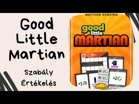Jó kis sorozat 2.: Good little Martian társasjáték játékbemutató és szabályismertető - Társasozz Okosan!