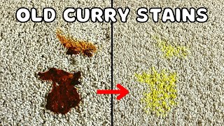 How to Remove Curry Stains From Carpet