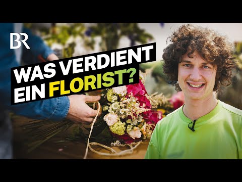 Jeden Tag Blumen! Gehalt und Arbeit als angestellter Florist I Lohnt sich das? I Handwerk | BR