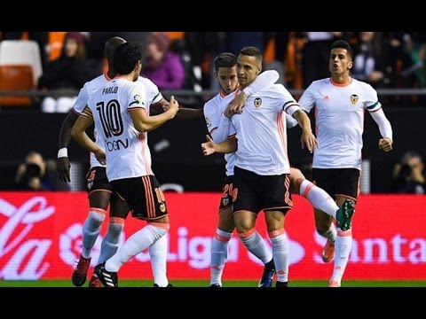 Osasuna 3-3 Valencia Highlights  09.01.2017 La Liga