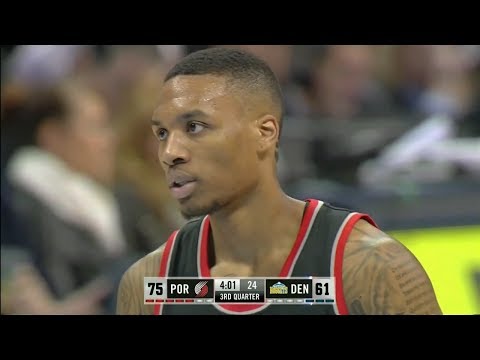 2014.02.25 - Damian Lillard Full Highlights at Nuggets - 31 Pts, 9 Assists