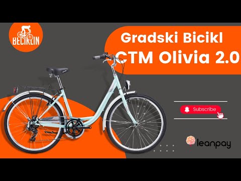CTM Olivia 2.0 - Gradski Bicikl - Trgovina Beciklin #youtube #cycling