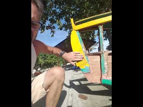 Making a stern frame to join the stern post and keel