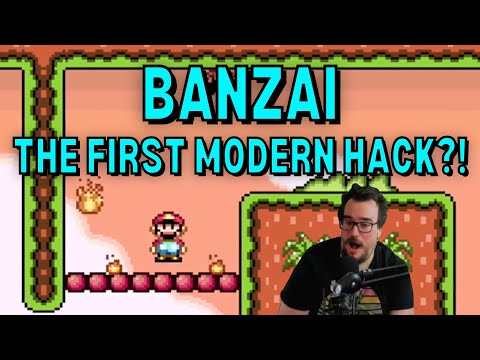 The first modern SMW Hack - BANZAI MARIO WORLD - Part 1