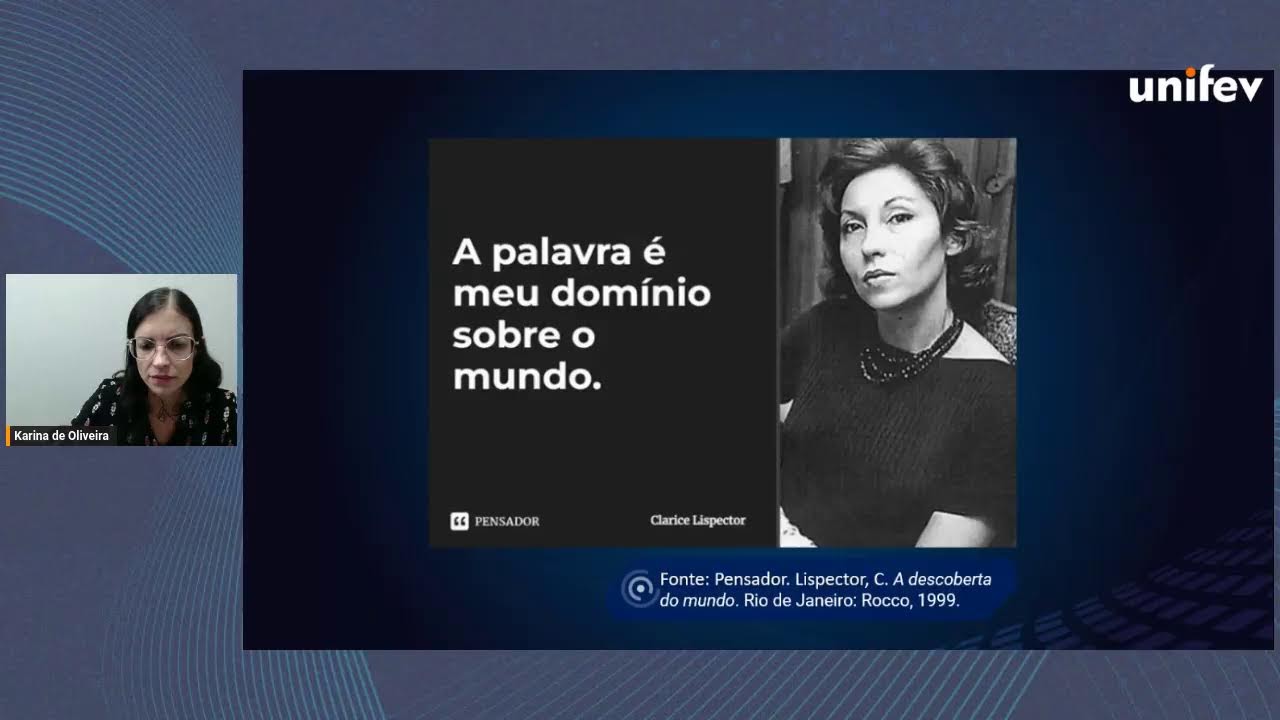 I SEMANA INTEGRADA DOS CURSOS DE GRADUAÇÃO EM EAD DA UNIFEV - Profª. Ma. Karina de Oliveira