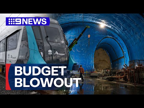 Billion-dollar budget blowout on new metro | 9 News Australia