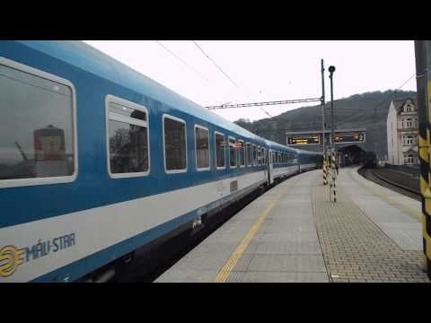 R 776 Radobýl + EC 175 Jan Jesenius + Os 6960 - Ústí nad Labem hl.n., 21. 3. 2013