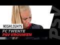 Lastige avond in Enschede ? | Highlights FC Twente - PSV Vrouwen