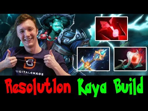 Resolut1on Plays Storm Spirit Kaya Build is INSANE - Europe West Pub Dota 2