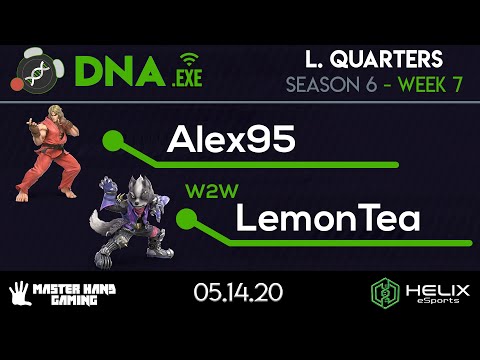 DNA.EXE S6:W7 - Alex95 (Terry) Vs. W2W | LemonTea (Wolf) - L Quarterfinals