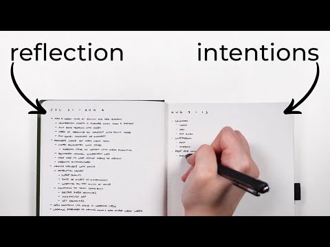 The Weekly Log 💜 Newest core bullet journal collection