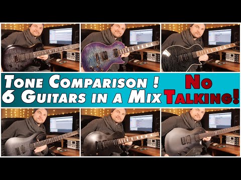 Tone Comparison: PRS vs. ESP LTD vs. Gibson vs. Chapman  vs. Epiphone vs Harley Benton [No Talking!]