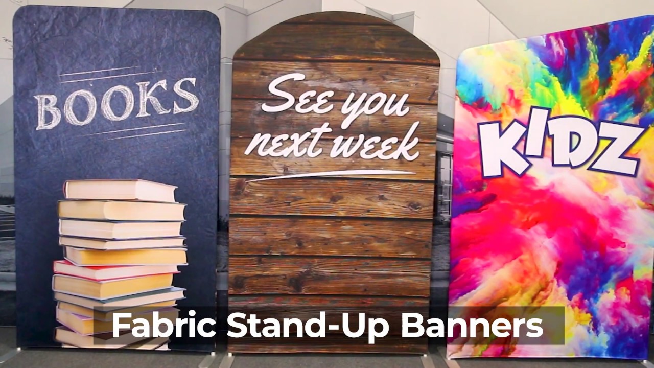 Church Fabric Banners Stands are Multi-Purpose and Affordable