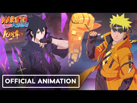 "Unbreakable Bonds" - Naruto & Sasuke CGI Animation Intro | Naruto Mobile 10th Anniversary