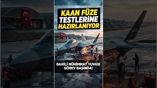MMU KAAN FÜZE ATIŞINA HAZIRLANIYOR - SAVUNMA SANAYİ