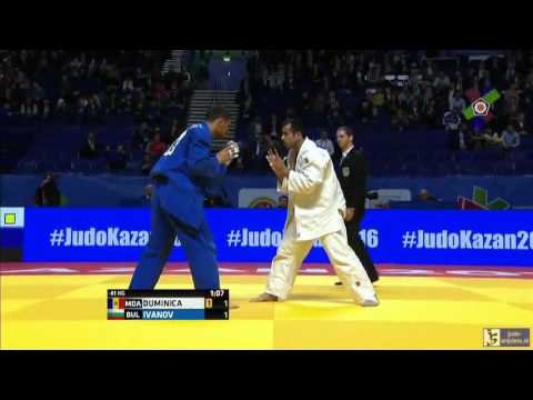 Judo 2016 European Championships Kazan: Duminica (MDA) - Ivanov (BUL) [-81kg] bronze