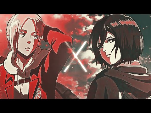 Annie X Mikasa edit - Aerosol can 「AMV/EDIT」