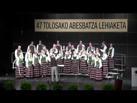 VAKARĀI BĀLIŅŠ GĀJA, Andris Sējāns - EMIL DARZINS CHAMBER CHOIR