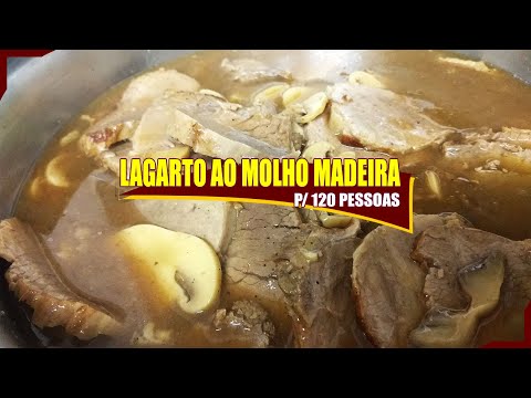 LIGARTO IN MADEIRA SAUCE FOR 120 PEOPLE RECIPES FROM ROSA