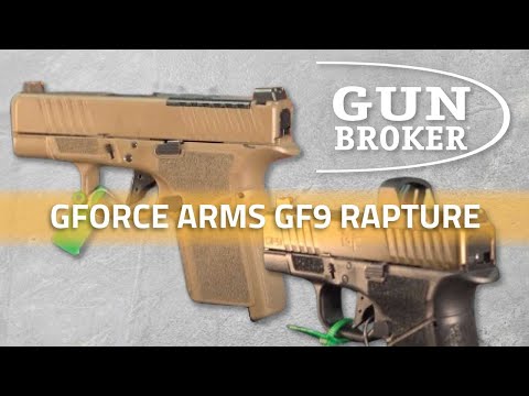 GForce Arms Rapture GF9 - Reliability Update, Holsters, Compatibility