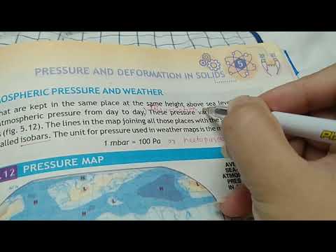 class 9th national book foundation physics unit#05 page 125 atmospheric pressure and weather