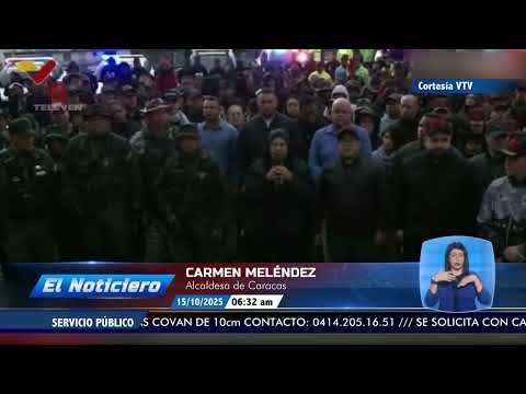 Activan ODDIS en el Distrito Capital para garantizar seguridad - El Noticiero emisión meridiana