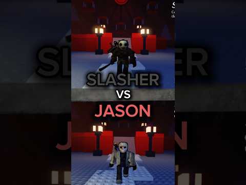 SLASHER vs JASON (Forsaken Skin Comparison) #forsaken #roblox #robloxforsaken #slasher #jason